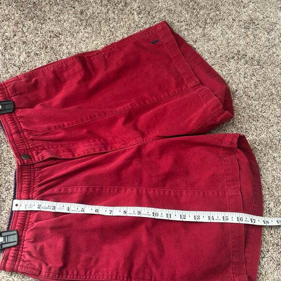 Vintage Polo Ralph Lauren Men’s Drawstring Shorts Preppy Classic Red Sz M - Picture 9 of 12